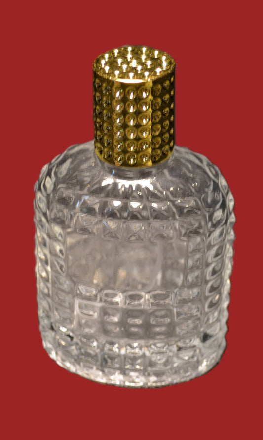 WINE MOJITO OVAL FANCY GLASS BOTTLE 100ML