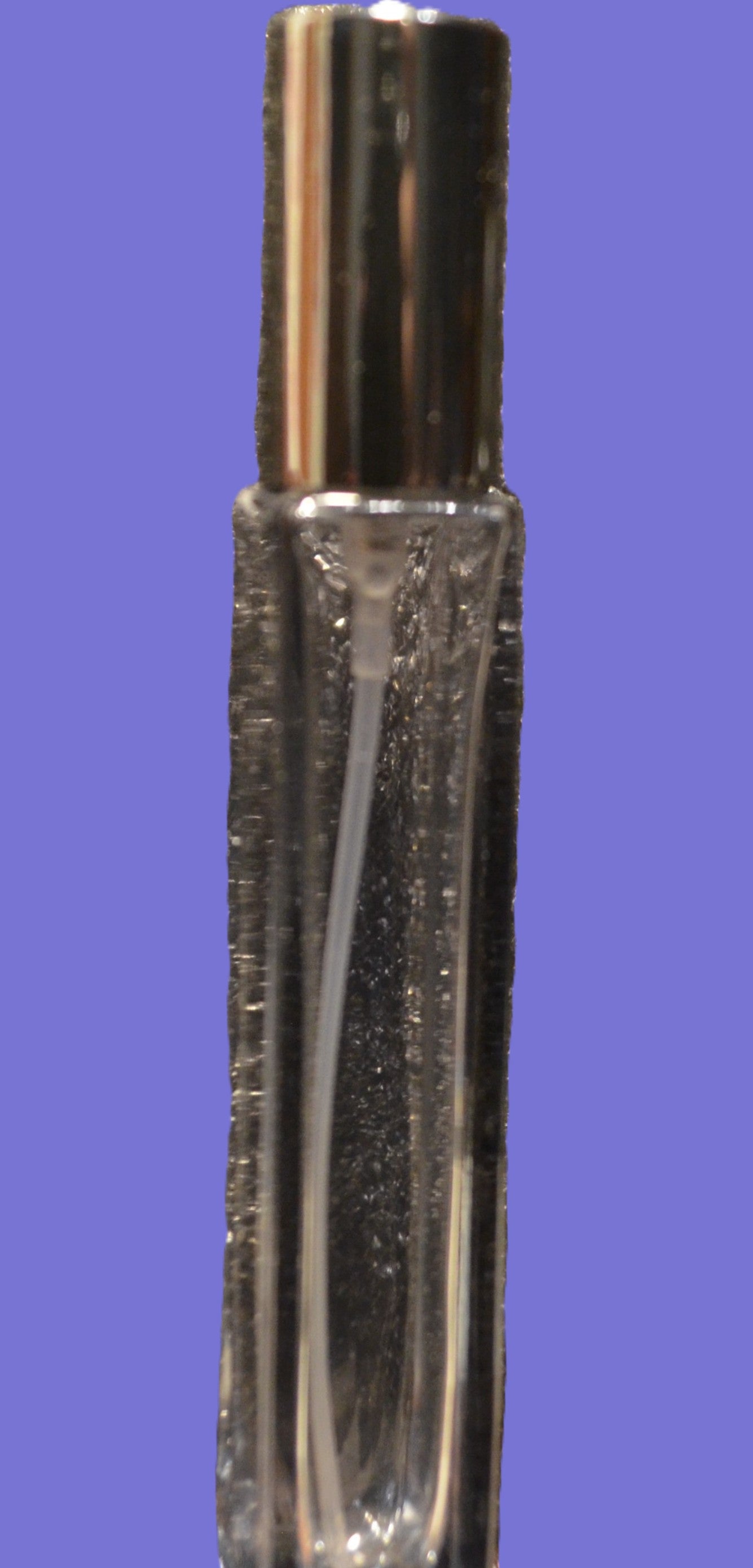 JAMES WOODS CLEAR TALL GLASS BOTTLE 10ML